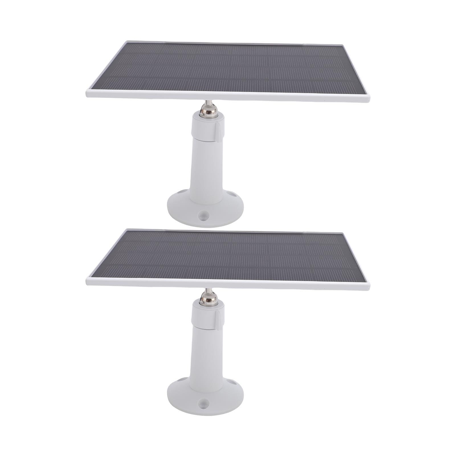 BRRNOO Pannello Solare 8W per Telecamera di Sicurezza Esterna 4, IP65,