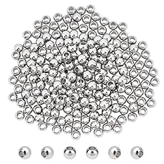 500pcs--Silver--8mm