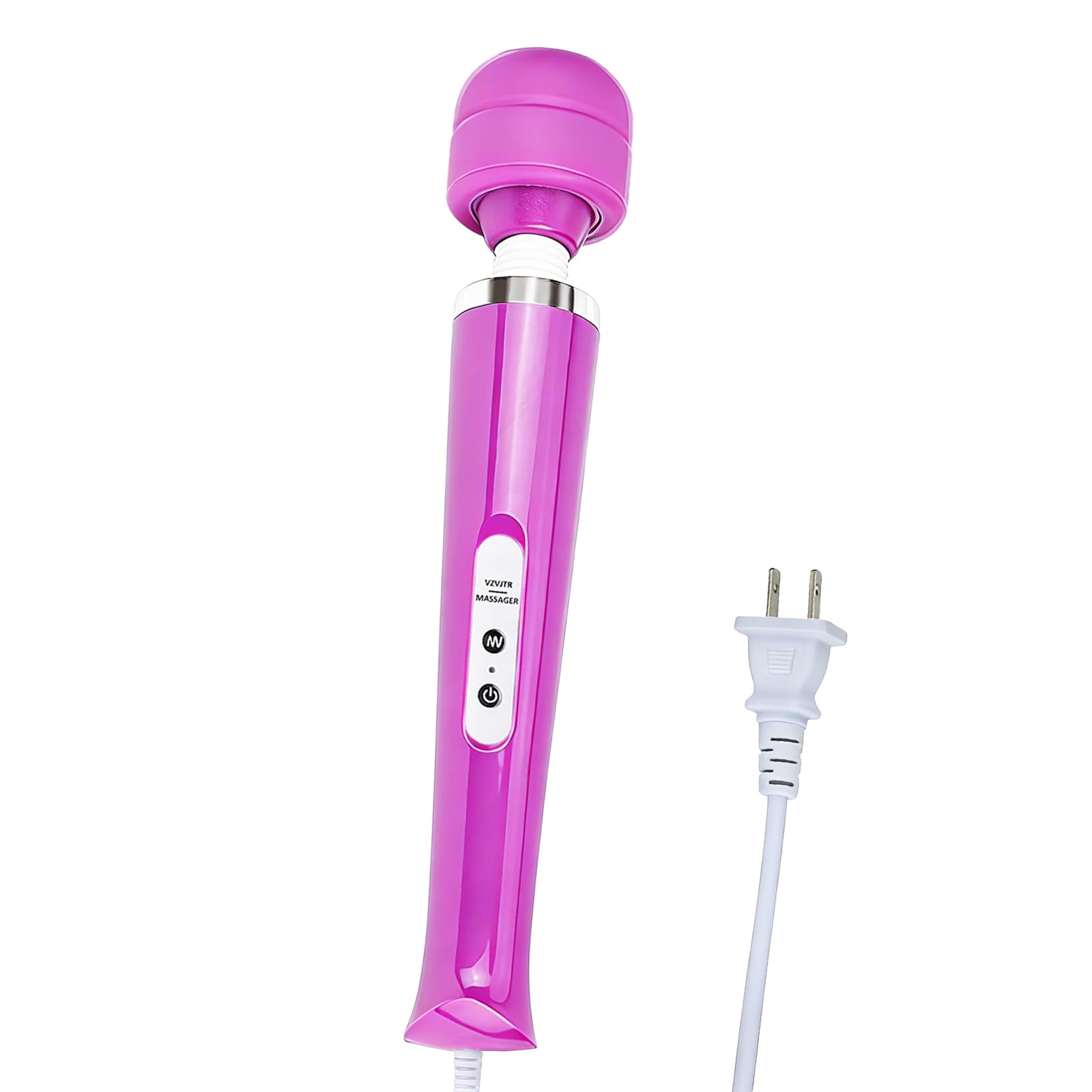 Handheld Electric Back Massager, 10 Speed Wired Deep Tissue Vibrating Massager for Muscle…