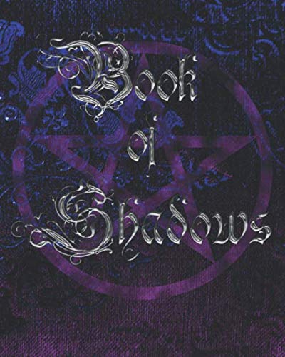 Book of Shadows: 200 pages Big blank magic Spellbook Journal, Diary, Empty Pages Wiccan DIY Book of Shadows (Blank Spellbooks)