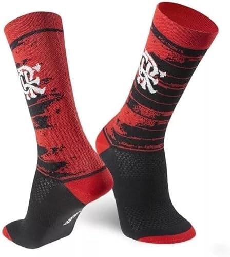 Meia Flamengo Oficial Performance Listras Bike-running Masc. - Rikam