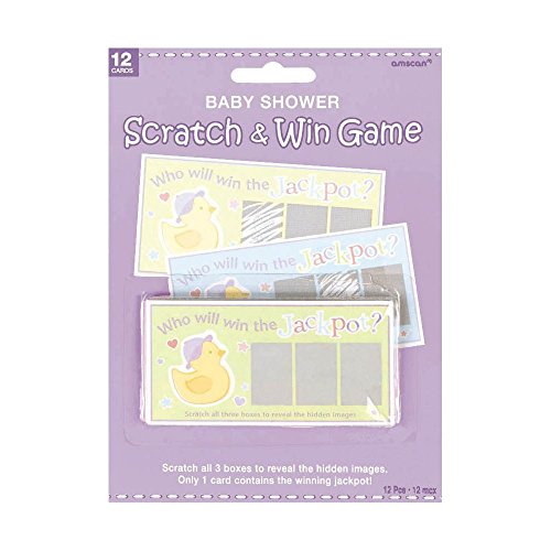 Amscan Baby Shower Scratch Off Game (Each)