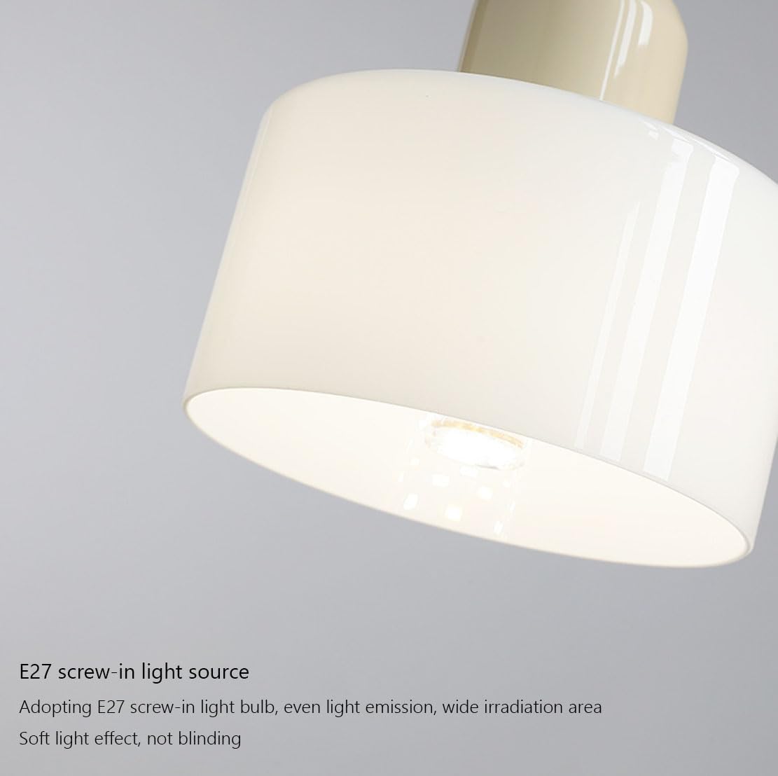 Nowoczesna lampa wisząca w stylu art deco makaronik sufitowa wisząca lampa salon sypialnia wisiorek oprawy oświetleniowe do kuchni restauracji kawiarni (pomarańczowy 4)