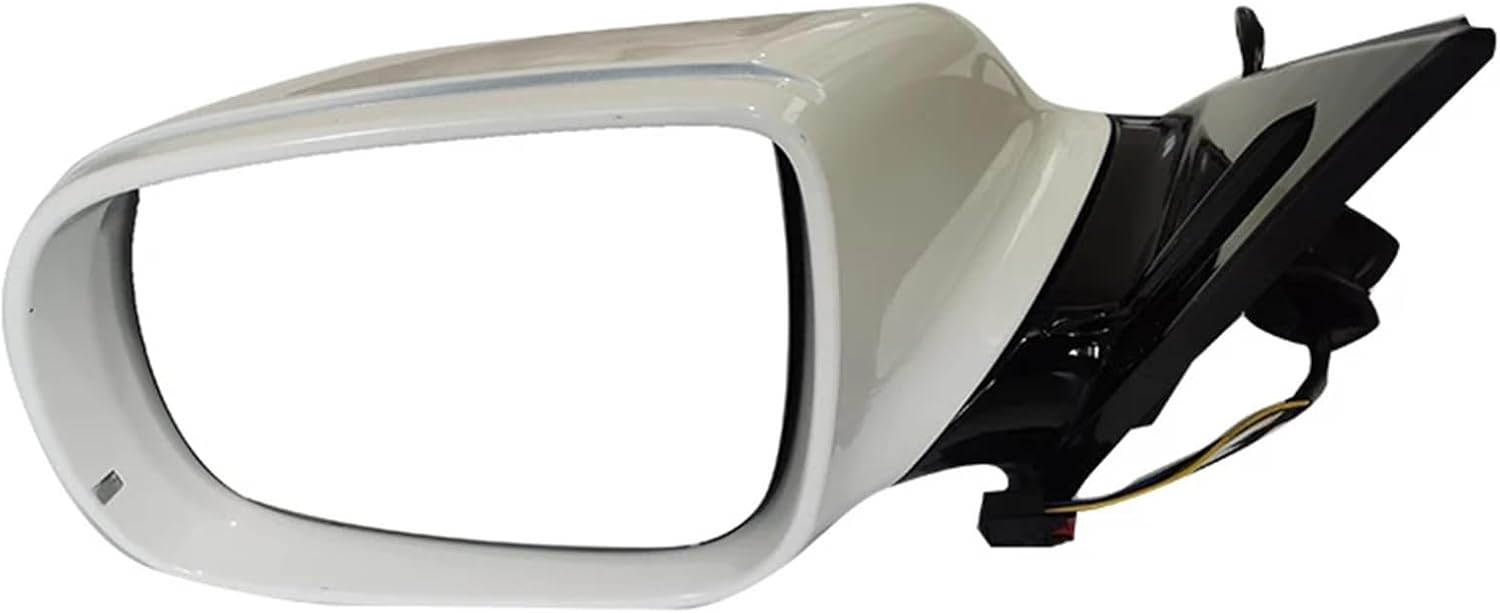 Car Accessories Side Rearview Mirror Compatible For Audi Q5 2009 2010 2011 2012 2013-2015 Auto Rear View Reversing Assembly(Black Left 17 Wire) (Black Right 11 Wire)