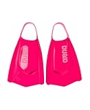 Arena Unisex Adult Powerfin Pro II Swim Training Fins Men and Women Silicone Short Blade Flippers Left-Right Customized, Sizes 4.5-13.5