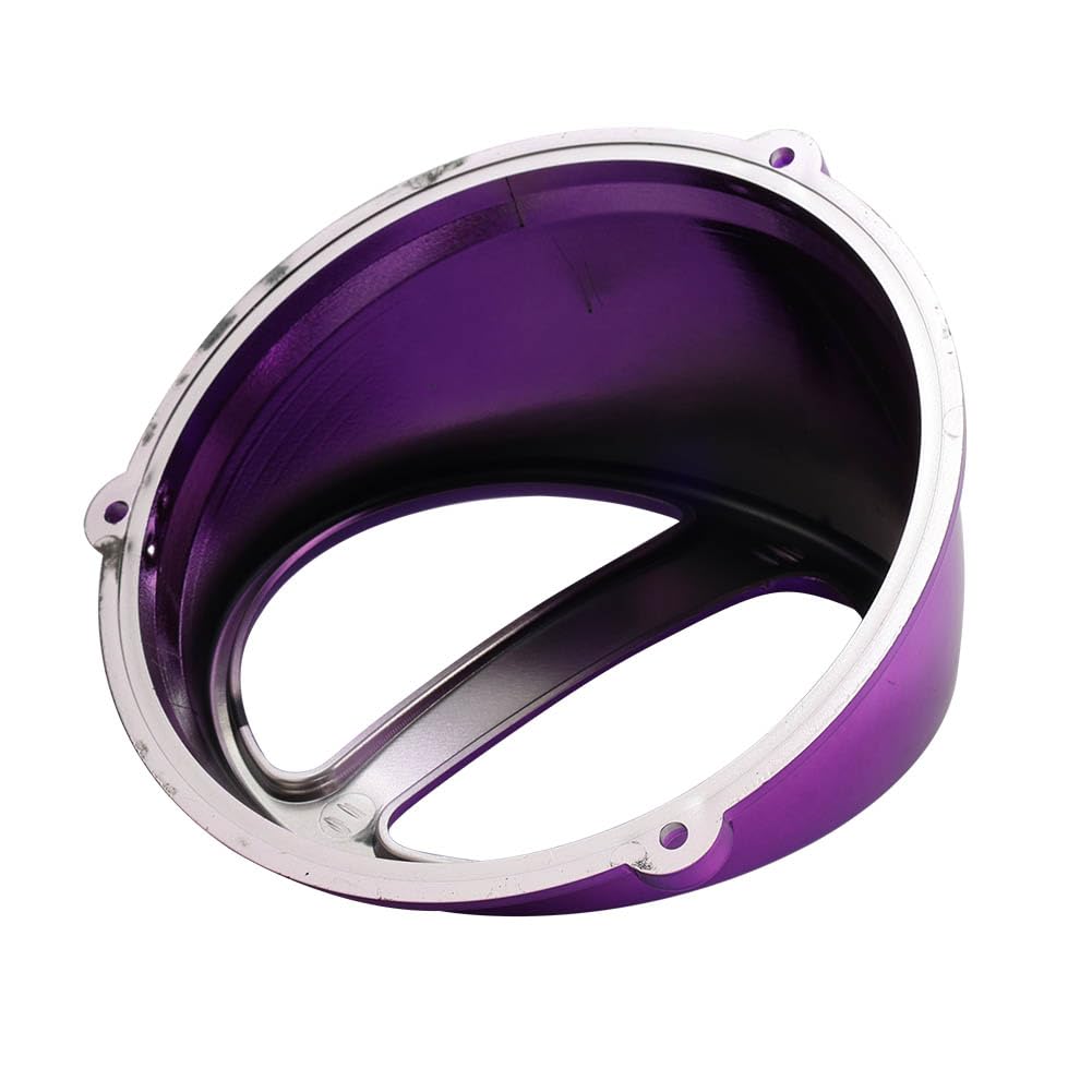 FSFYUK 1 pz. Coperchio ventola di raffreddamento modificato con naso di maiale per moto in plastica, viola per ZX 50 per Jog 50 per Jog 90 per moto Dio 50