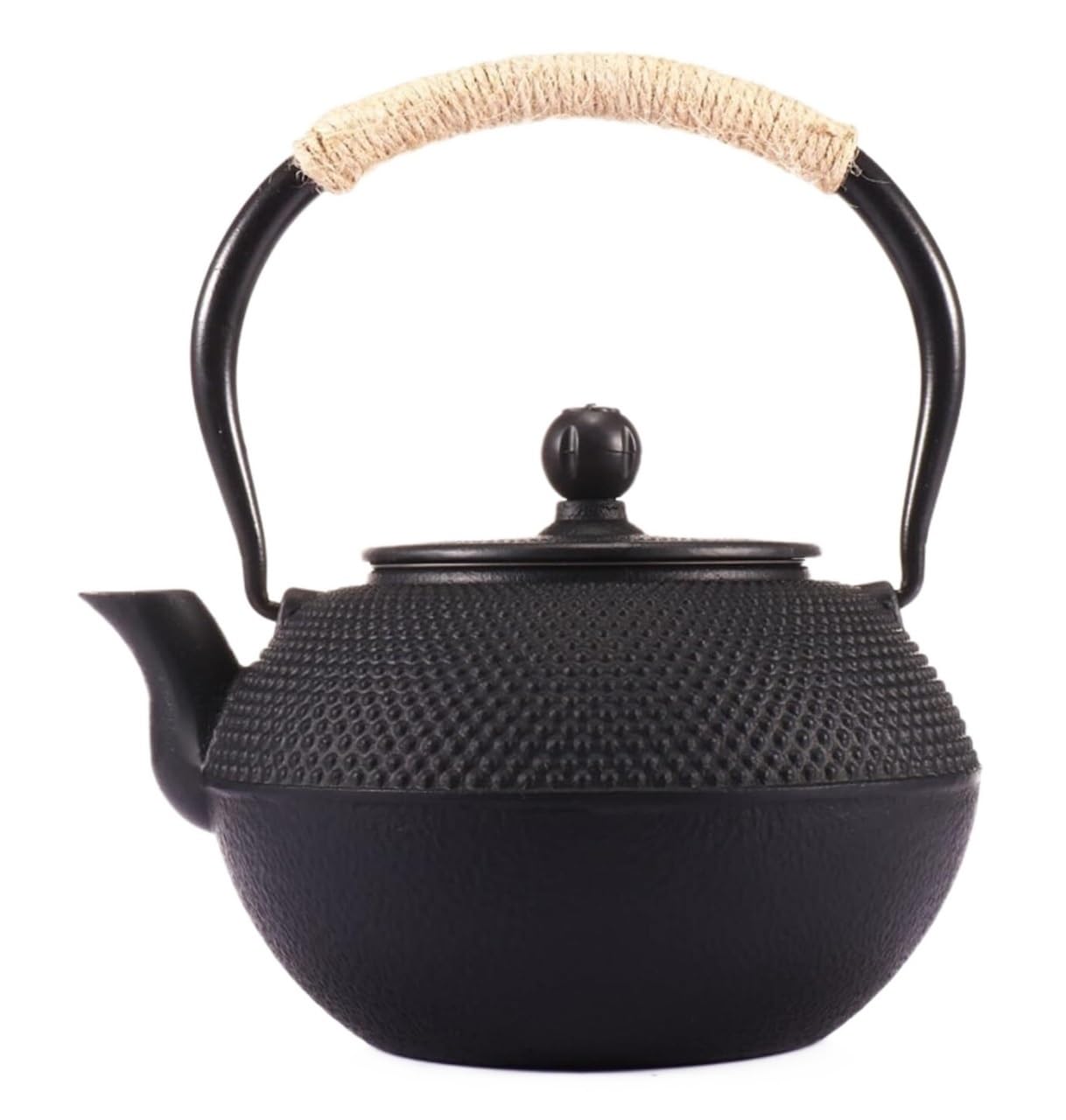 Bouilloire de cuisinière en fonte 1.2L pour le thé à la maison