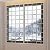 Weatherproofing Window Insulation Kits,Anti-Tearing EVA Translucent Window Film,Winter Stop Draft Keep Cold Out Window Cover Thermal Protective Curtain,with Zip,Width x Height (59 x 71in)