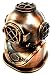 Saddle Mountain Souvenir Deep Sea Divers Helmet Die Cast Metal Collectible Pencil Sharpener