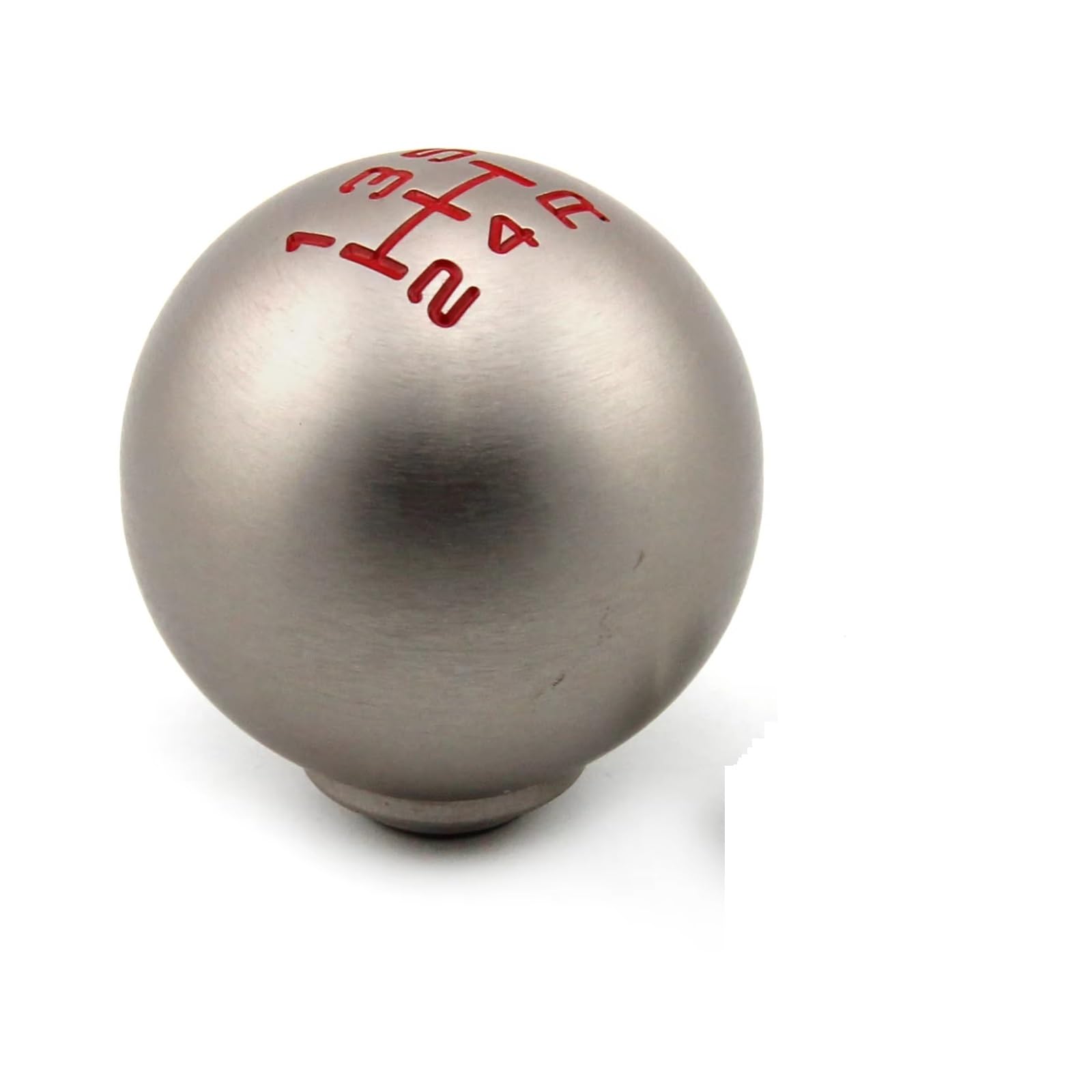 HILLAR Car Gear Stick Knob for Fit for Civic for City FD2 FN2 EP3 Type R DC2 DC5 AP1 AP2 S2000 F20C Shifter Lever Handle Ball Gear Shift Knob(Silver 5speed)