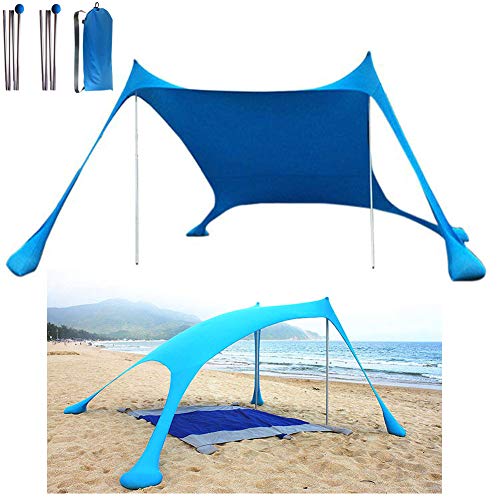 Tente de plage pop up anti-vent pour protéger les enfants du soleil sans effort
