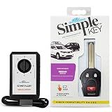Simple Key DIY Programming Kit Designed for Nissan Vehicles - Program New, Uncut Car Key and Remote Fob Combo to Your Vehicle - No Tools Required, Easy, and Affordable - by Car Keys Express