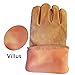 BE-TOOL Leather Welding Work Sleeves Heat Sleeves, Protective Arm Sleeves with Heat and Cut Resistance, Sleeves for Welding or Automotive Work