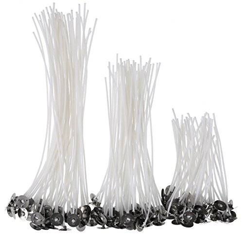 150 Pezzi Stoppino Candele Pre-Cerato per Candela