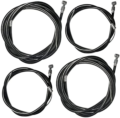 Lomodo 2 Pair Bicycle Brake Cable Brake Wire (Front and Rear) for Mountain/Road/MTB Bike (4)