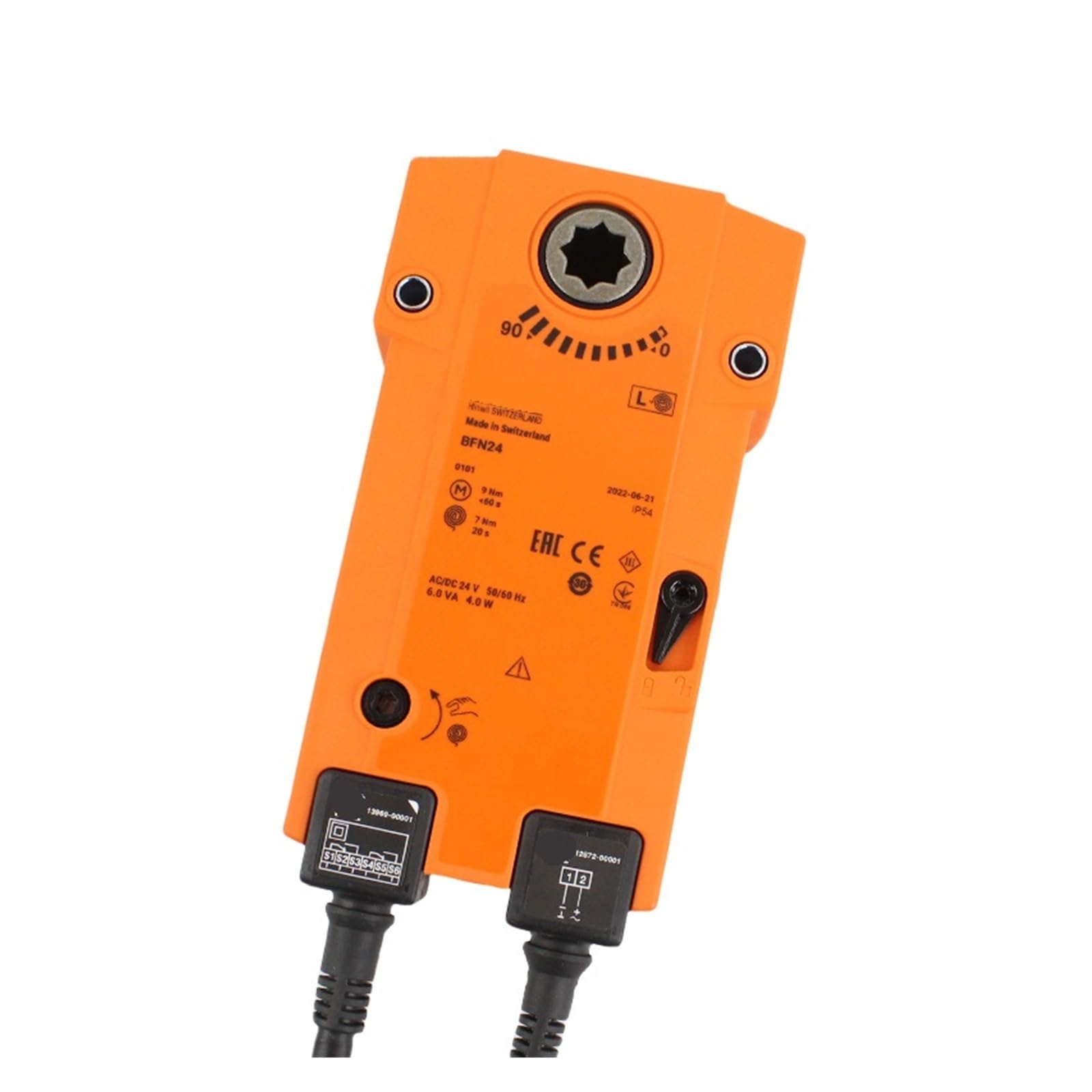 XDDQWSWA BFN24 9Nm Spring-return actuator 24V IP54