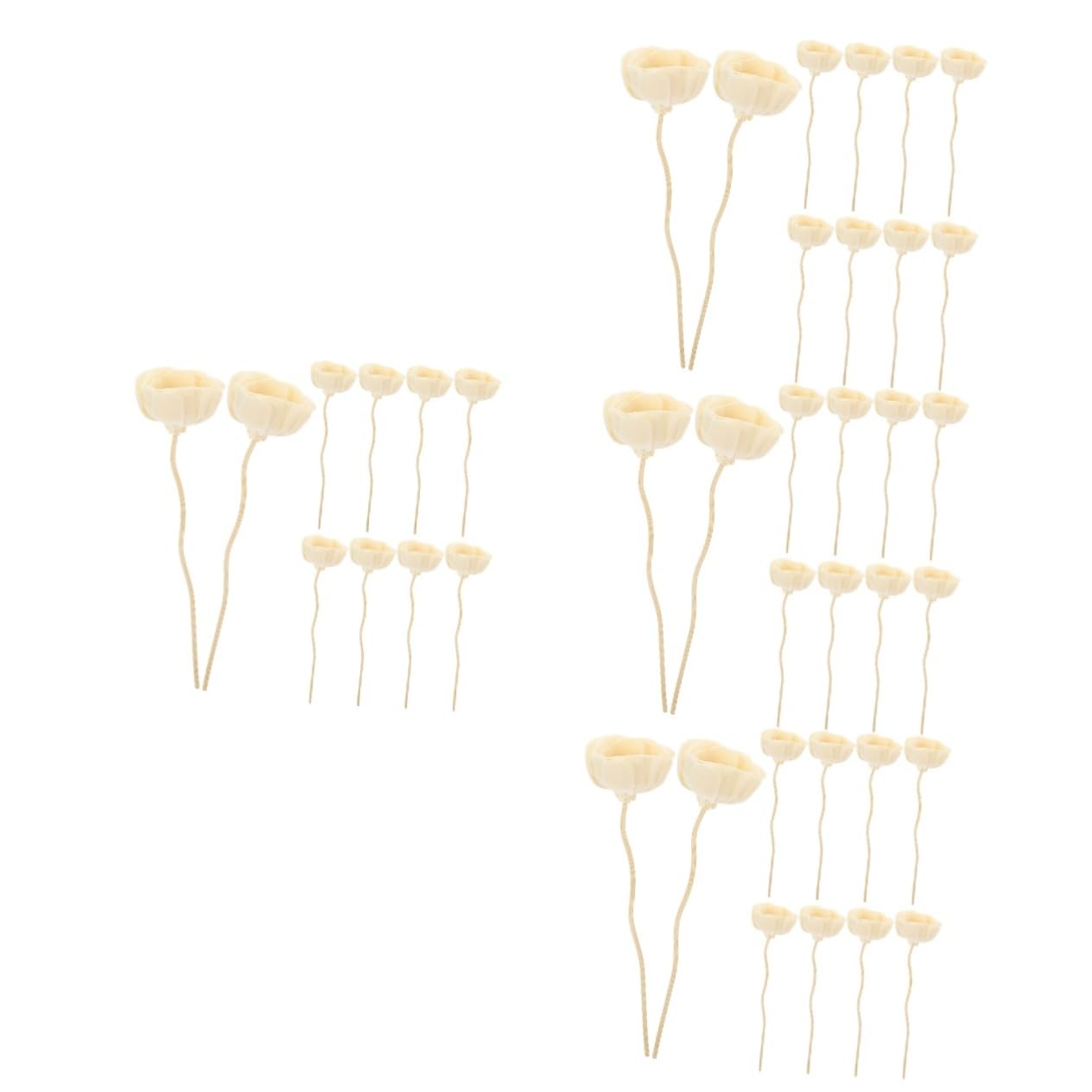 ULTECHNOVO 4 Sätze Aromatherapie Rattan Blumenstab Aromatherapie Diffusoren Für Den Innenbereich Ätherische Öle Öldiffusor Ätherischer Diffusor Duftdiffusor Aromaflaschen Zubehör 10 Stück * 4