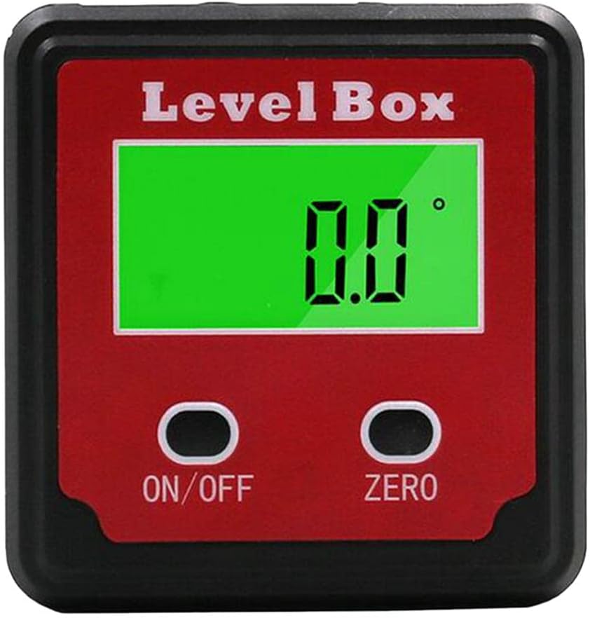 High Precision Digital LCD Protractor Angle Finder Bevel Level Box Inclinometer - LCD Display, vibration - for Woodworking and Layout Measurements, 60x25mm, 1G6AObzpq7WB0w2LBjxfz