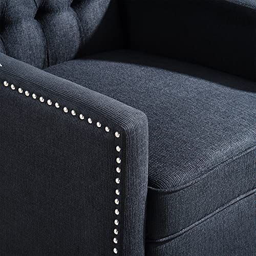 Sillón Plegable Negro miniatura 7