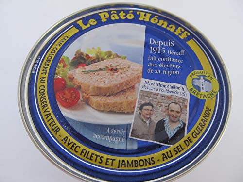 Le Pate Henaff Paté con filetes y jamón 260 g - DE FRANCIA