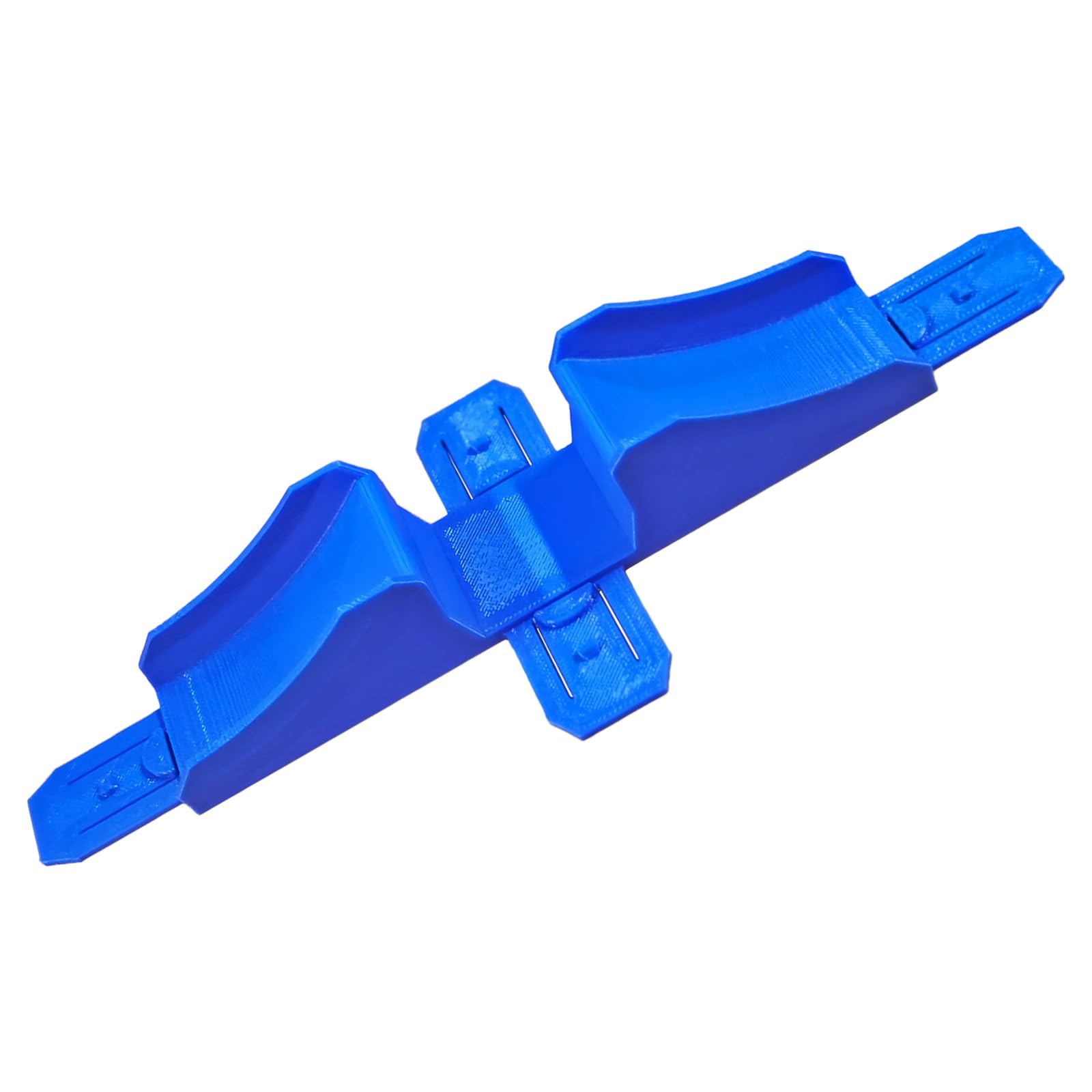 Photo 1 of **ONE PIEWCE SLIGHLTY BROKEN**K TOMOTO Cross Shape Racetrack Connectors with Ramp Compatible with Hot Wheels Track, Track Builder Pieces, 1 Pack