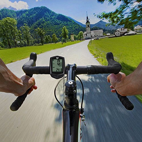 image for DINOKA Bike Computer Wireless Waterproof Cycling Computer with Backlig