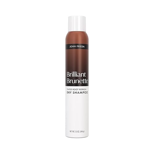 John Frieda Brilliant Brunette Tinted Root Refresh Dry Shampoo, Dark