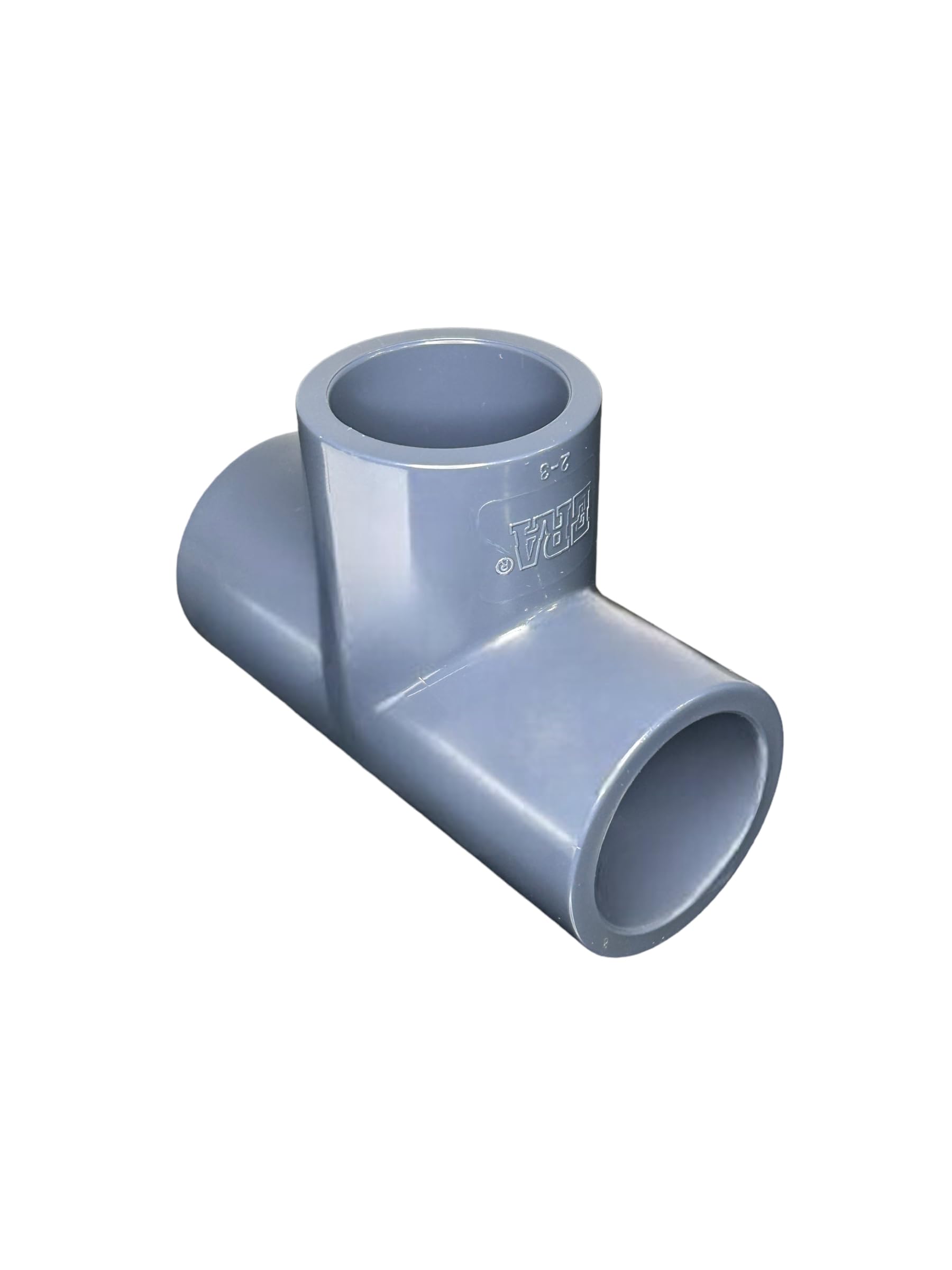 10-Pack, ERA Schedule 80 PVC, Straight Tee, 801 Series Pipe Fitting (Socket Connection) NSF-PW Compliant (1/2