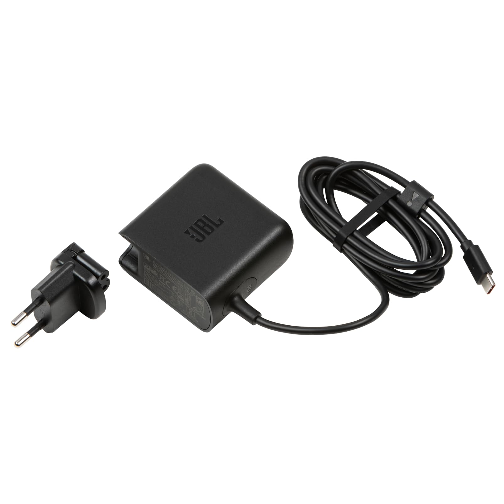 JBL Adapter Power Adaptor do Xtreme 3, Xtreme 4 i Xtreme 5 – USB‑C PD ładowarka, 15 – 80 W, wtyczka UE, czarna
