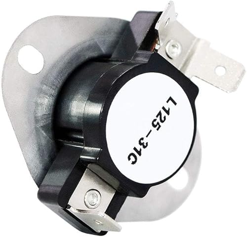 Miniatura 3 de Romalon Fusible térmico 6931EL3003D y termostato 6931EL3001F L125-31C de repuesto compatible con Ken-More L-G reemplaza dle5955w 1268366 1377779