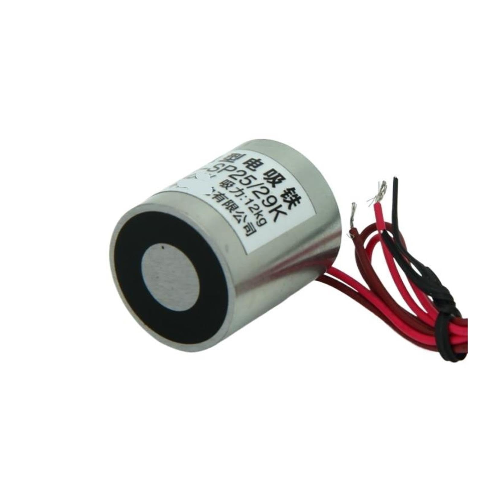 Ventouse électromagnétique Hors Tension YHN-SP25/29K, diamètre 25mm, DC24V12V(DC12V)