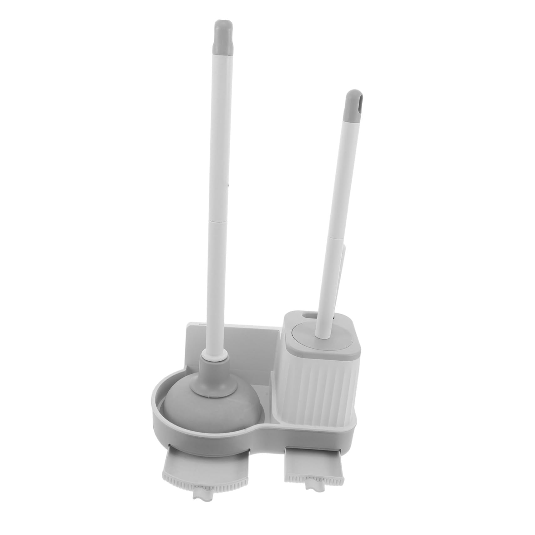 Brosse nettoyage WC avec ventouse pour déboucher et laver la cuvette