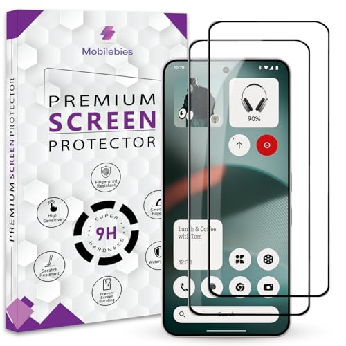 Image of Premium Tempered Glass Screen Protector Guard For Nothing Phone 3 5G (6.67 Inch, Pack of 2) | Edge to Edge Coverage With Easy to installation kit