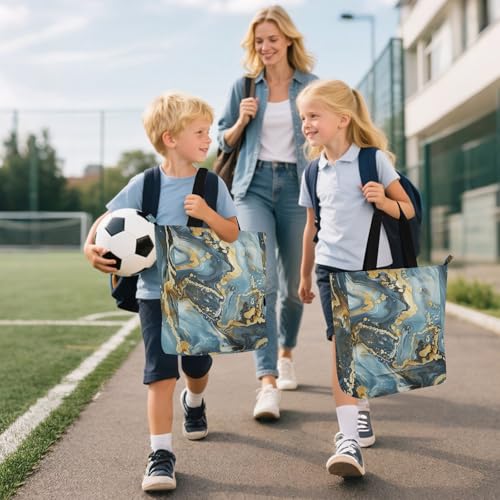 Bolsas de mano escolares con cremallera para evitar la pérdida de libros 6