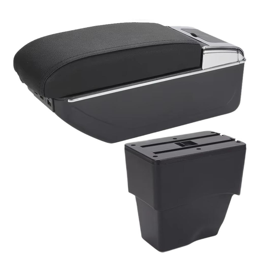 Sxqpocar B2 Black Line 7Usb For Fiat Pulse 2023 Car Armrest Box Central Auto Storage Box Replacement Parts