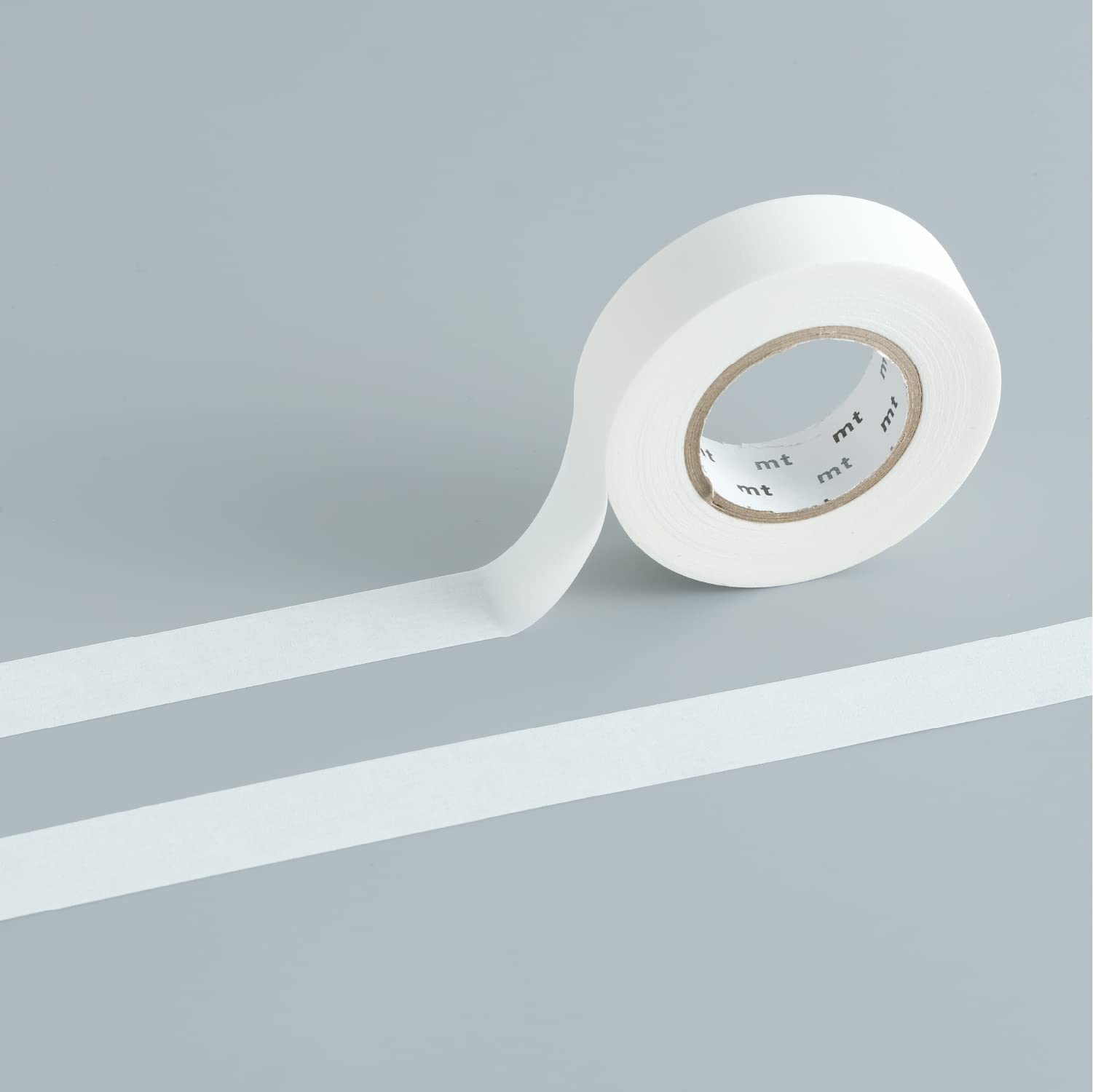【Amazon.co.jp Exclusive】mt Direct Masking Tape 10-Roll Set (15mm×18m) Peel and Stick (Official Store/Large Capacity) Mold-Resistant Label Protection (Matte White) Kamoi Sago Paper Plain Masking Tape :