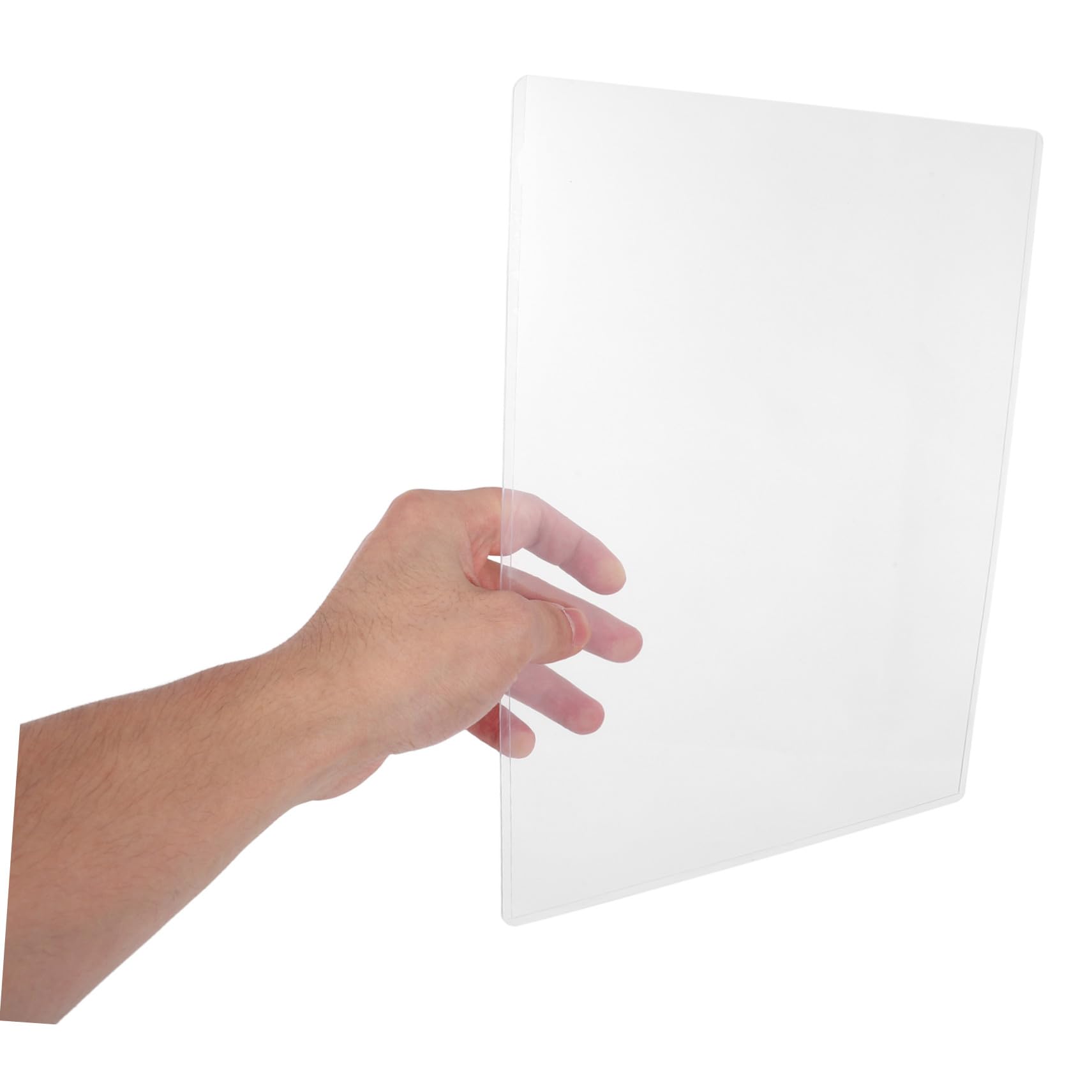 20 Stück Transparente Harte Kartenhüllen Starre Pvc-schutzhüllen für Fotos Dokumente und Visitenkarten Kratzfeste Klare Kunststoffhüllen für Druck Sammelkarten