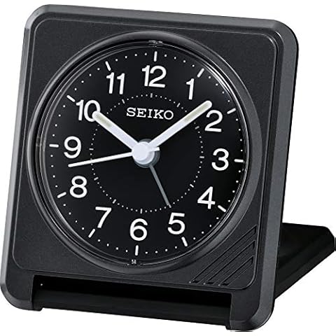 Seiko Travel Alarm Clock QHT015K Features Cover