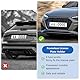 Kennzeichenhalter Rahmenlos Nummernschildhalter Universal Nummernschildhalterung Auto Unsichtbar Kennzeichen Halter License Plate Holder Kennzeichenhalterung für Alle Fahrzeuge und Modelle
