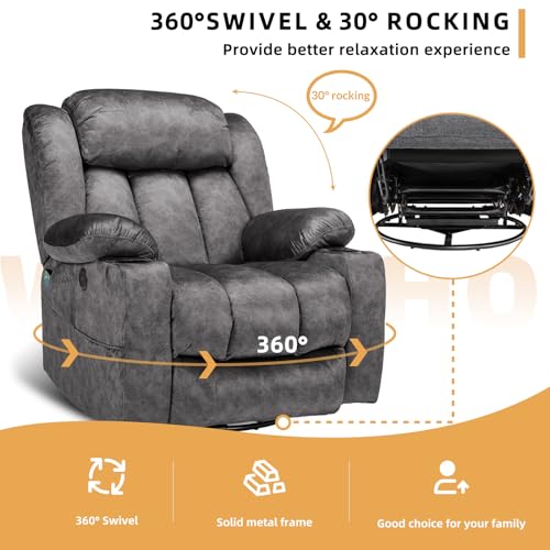 Sillón Plegable Tela Peluche Gris miniatura 6