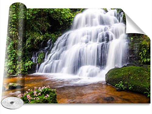 Papier peint cascade Thaïlande Tulup 416x254 cm pour salon