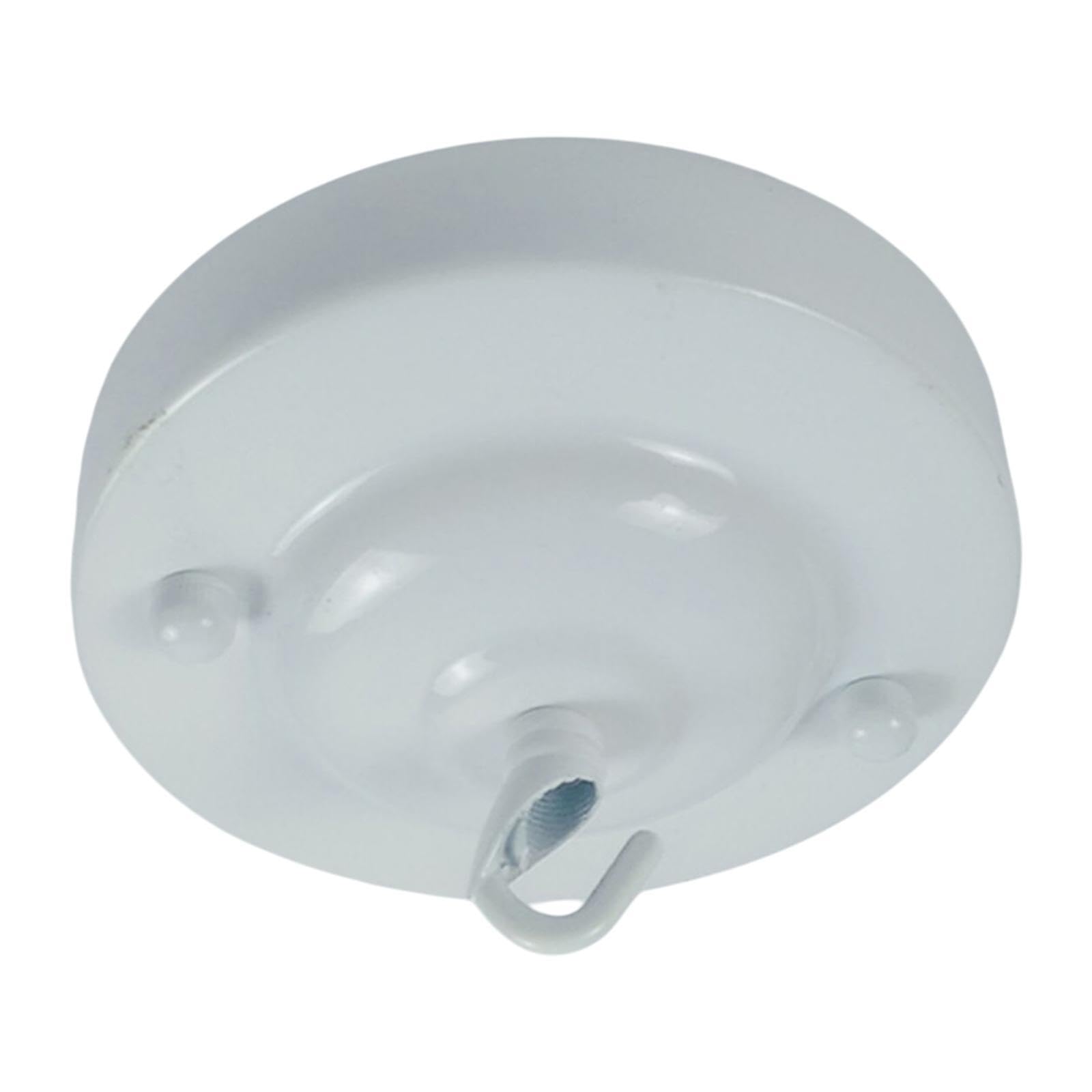 Mophrati Light Ceiling Cover Plate With Chandelier Hook Easy Installation Reliable Ceiling Base Plate Crafted Pp Holder Fitting Hook Pendant