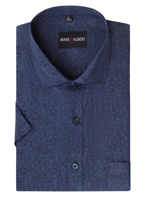 Image of MARK & ALBERT Men's Slim Fit Formal Shirt