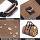 Amagabeli 99x45.7cm Kaminholztasche Brennholztasche Kaminholzkorb Holzkorb für Kaminholz Kaminholzträger Tragetasche Brennholzkorb Aufbewahrungstasche Holzträger Tragetasche Wasserdicht mit Griffen