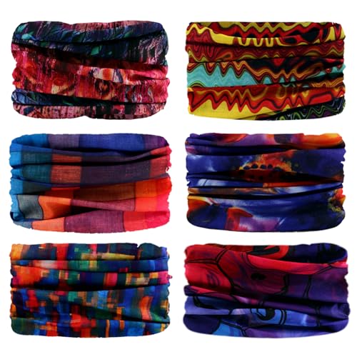 Image of JOEYOUNG Headwear, Bandana, Neck Gaiter Head Wrap Headband Balaclava Magic Scarf