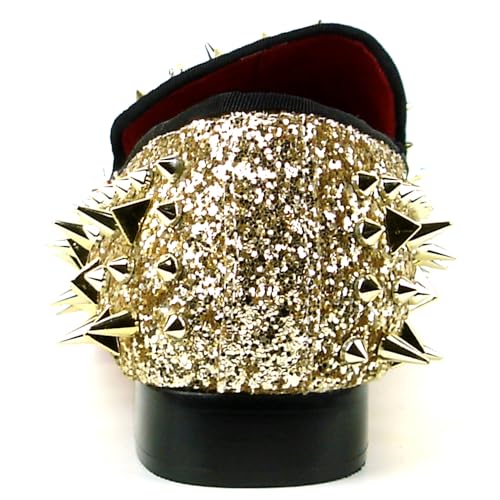 FI-7239 Glitter Spike Slip on Loafer3