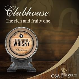 OSA Fine Spirits Clubhouse Blended Scotch Whisky, Barrel Edition | 40% ABV | 70cl | Rich Sweet, Spicy Flavours | Award-Winning Blended Scotch Whisky | Enjoy Neat or in Drinks | Barrel Whisky Gift – OSA Fine Spirits