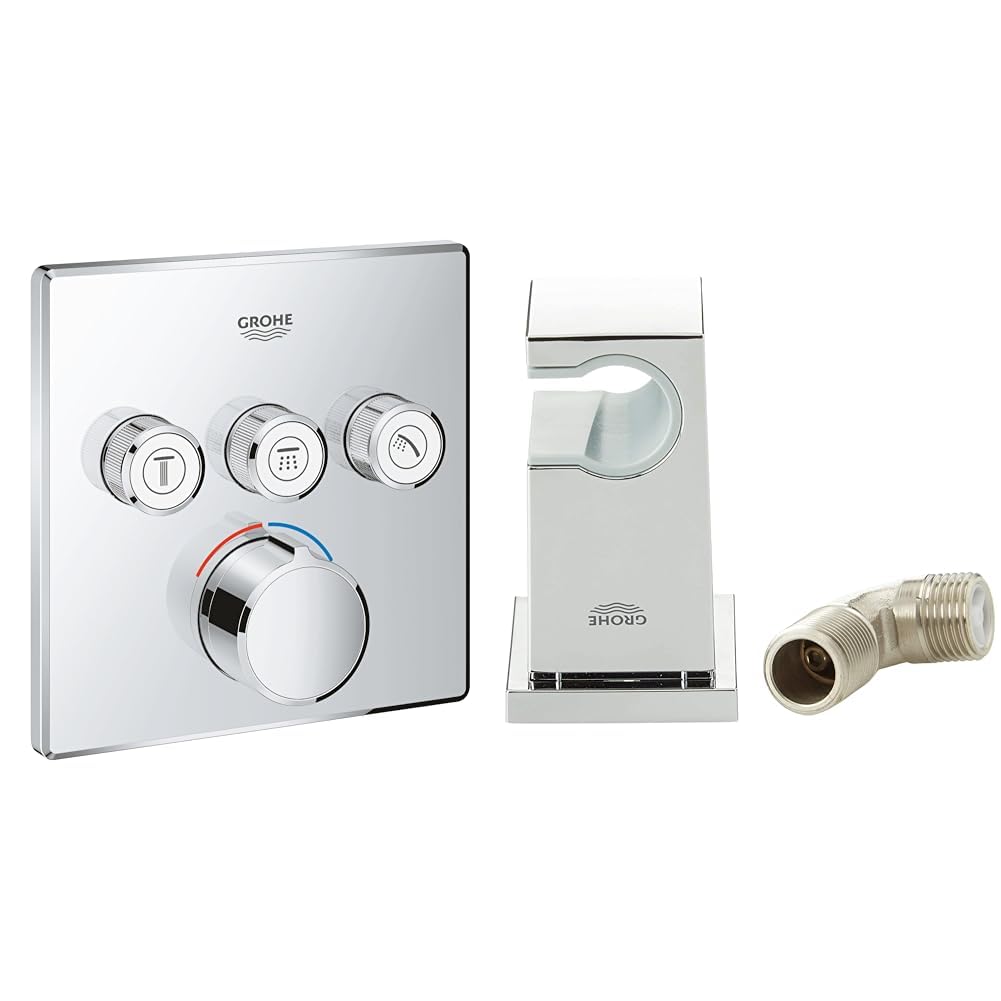 Mitigeur encastré 3 sorties Grohe Smartcontrol pour piloter votre douche sur mesure