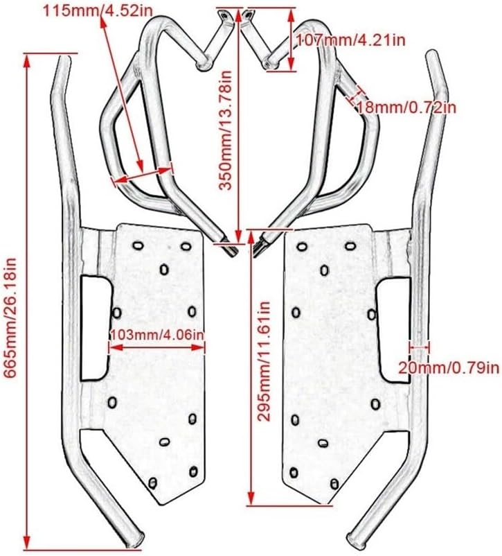 Engine Protection Bar for C400GT C400 GT 2019-2022 Motorcycle Engine Guard Crash Tank Bar Bumper Stunt Cage Fairing Frame Protector C 400 GT