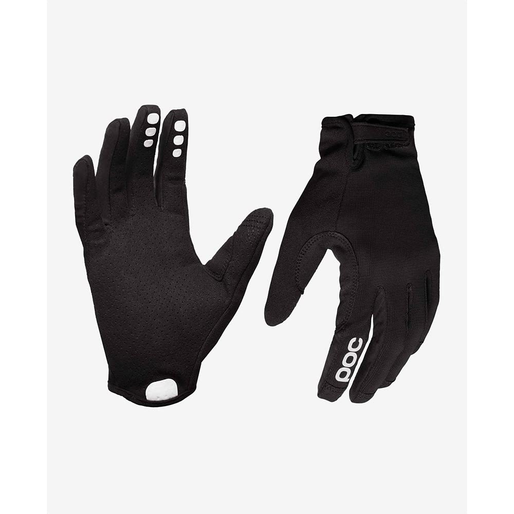 POC Resistance Enduro Adj Glove – cycling gloves for enduro, trail and bike park with enduro control, ventilated palm, adjustable hook-and-loop closure, silicone brake-finger pads